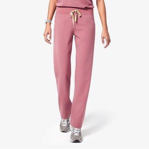Figs Livingston Scrub Pants in Mauve Size Small Petite
